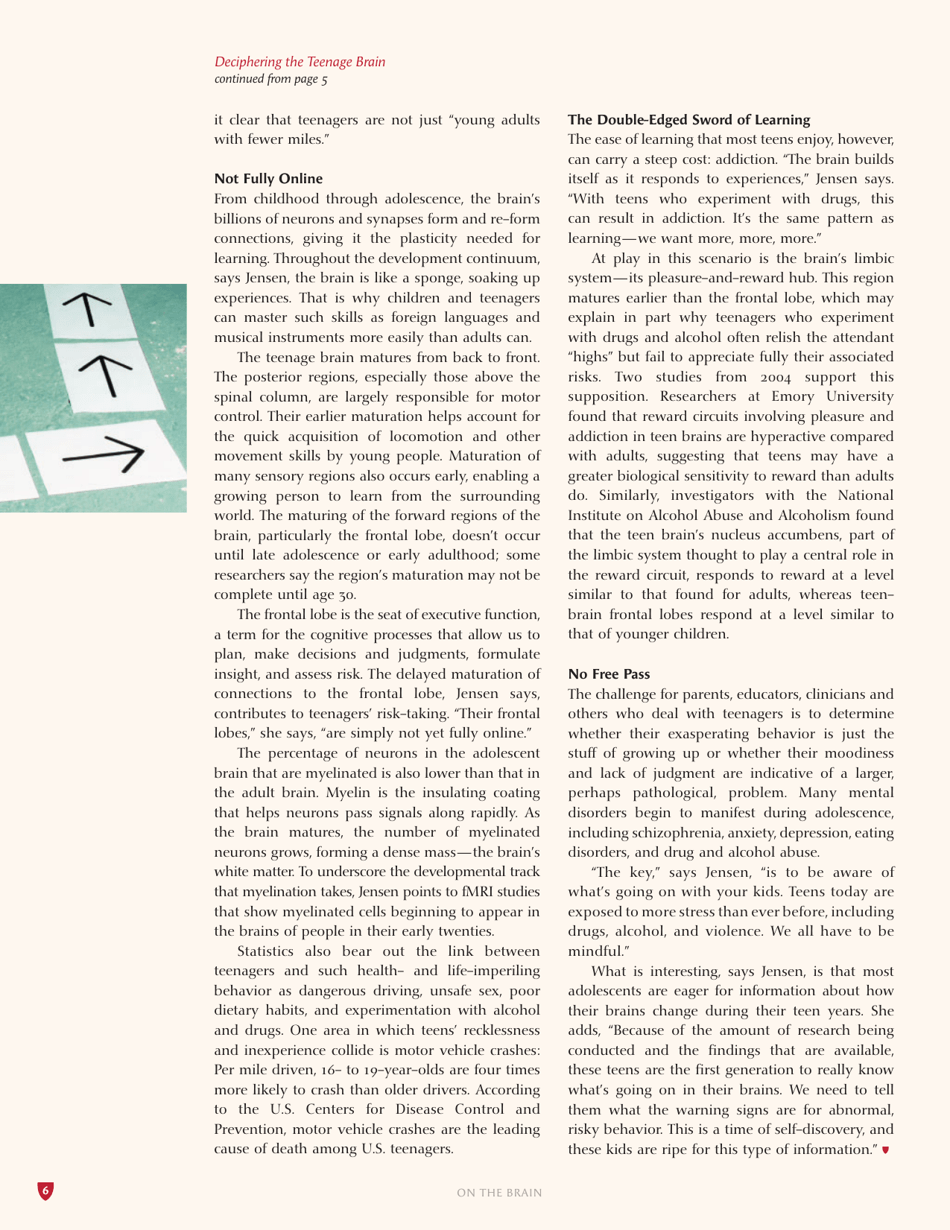 On the Brain - Humor, Laughter, and Those Aha Moments, Page 6