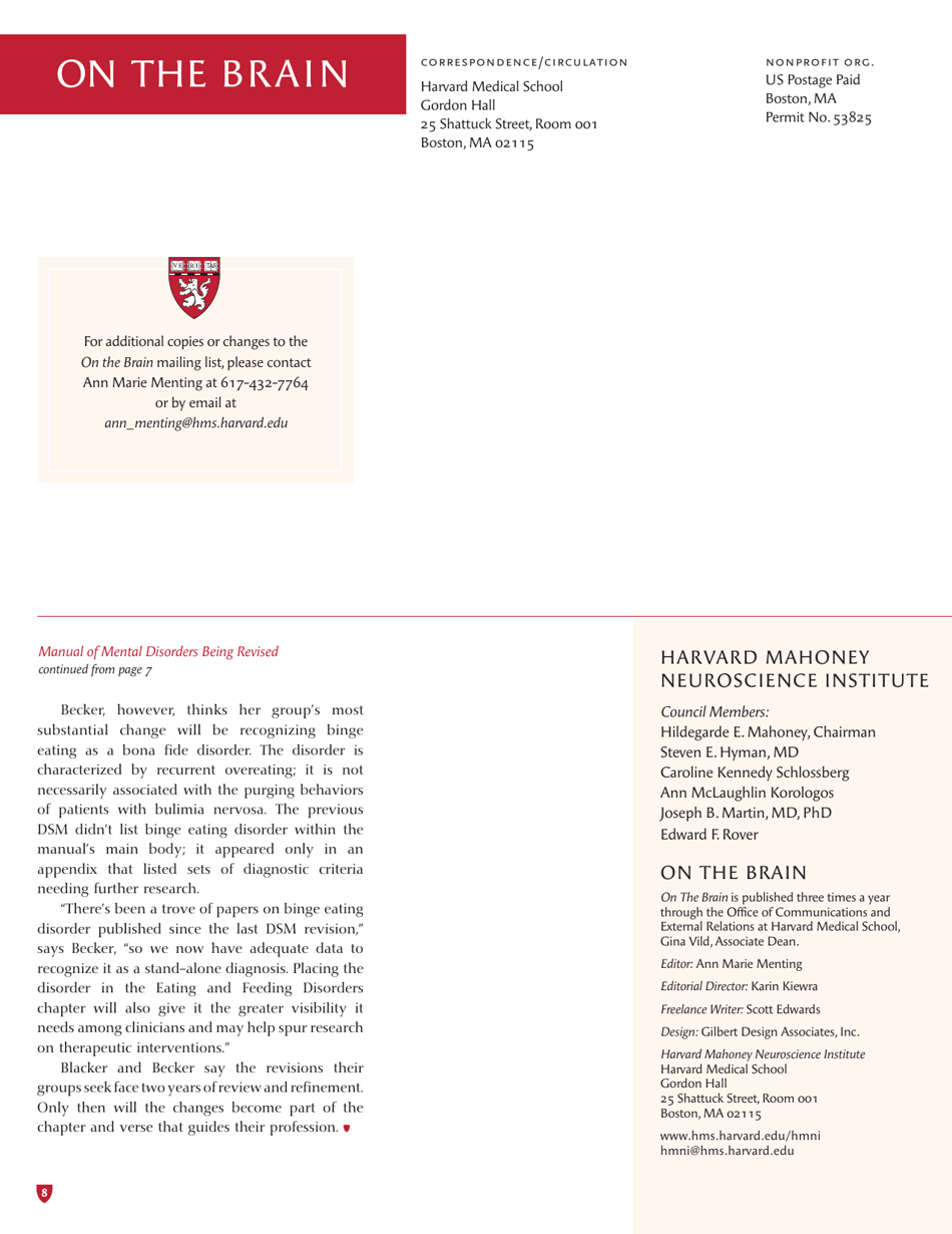 On the Brain - Humor, Laughter, and Those Aha Moments, Page 8