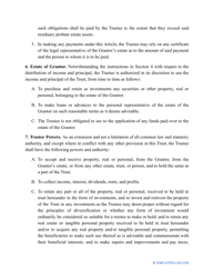 Irrevocable Living Trust Template, Page 3