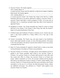 Irrevocable Living Trust Template, Page 7