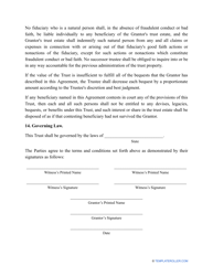 Living Trust Form, Page 7