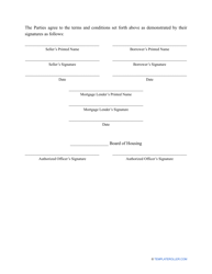 Mortgage Loan Agreement Template, Page 3