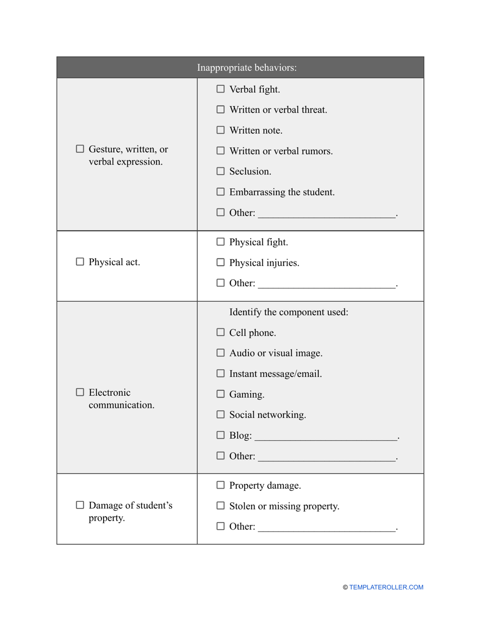 Student Accident Report Form - Table - Fill Out, Sign Online and ...