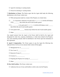 &quot;Property Management Agreement Template&quot; - Alabama, Page 3