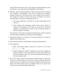&quot;Property Management Agreement Template&quot; - Alabama, Page 5