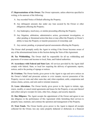 &quot;Property Management Agreement Template&quot; - Alabama, Page 6