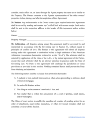 &quot;Property Management Agreement Template&quot; - Alabama, Page 8