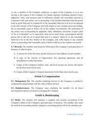 Single-Member LLC Operating Agreement Template - California, Page 4