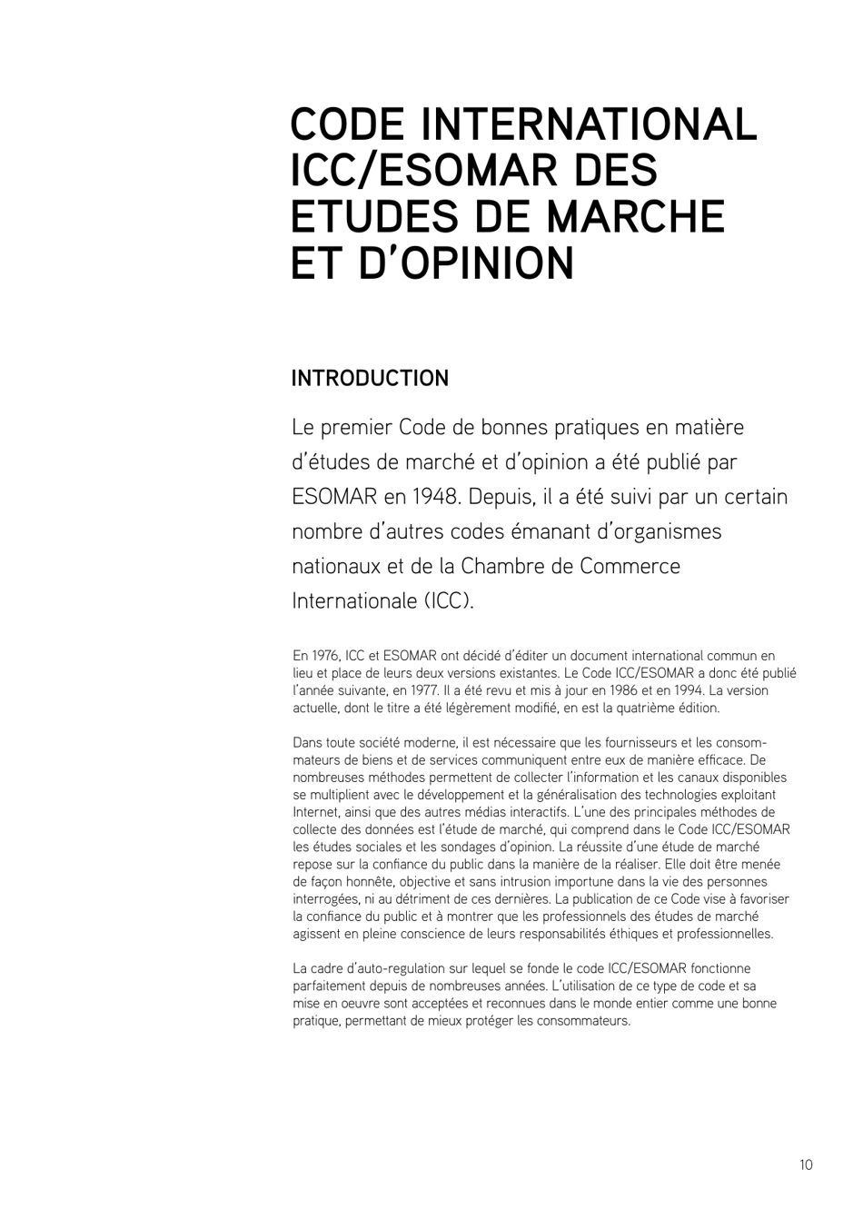 Icc / Esomar International Code on Market and Social Research, Page 12
