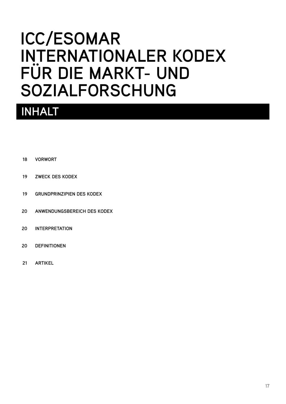 Icc / Esomar International Code on Market and Social Research, Page 19