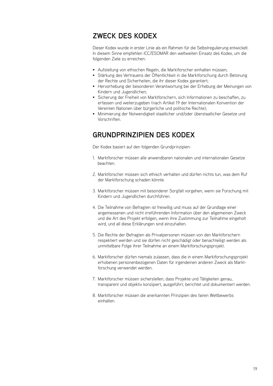 Icc / Esomar International Code on Market and Social Research, Page 21