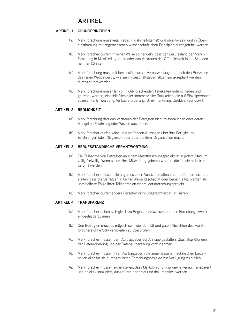 Icc / Esomar International Code on Market and Social Research, Page 23