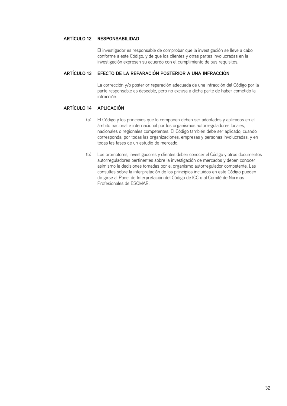 Icc / Esomar International Code on Market and Social Research, Page 34