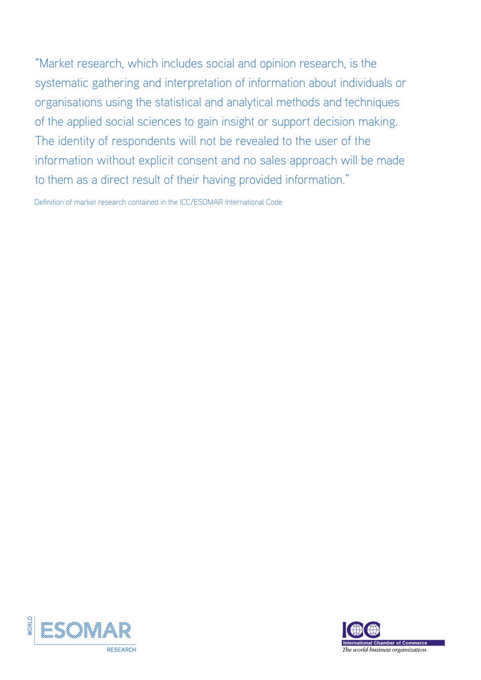 Icc / Esomar International Code on Market and Social Research, Page 36