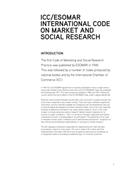 Icc/Esomar International Code on Market and Social Research, Page 5