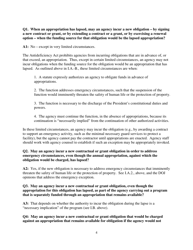 Frequently Asked Questions During a Lapse in Appropriations, Page 4
