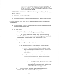 Order of the Governor of the State of Maryland Number 20-03-30-04 - Authorizing Remote Notarizations - Maryland, Page 2