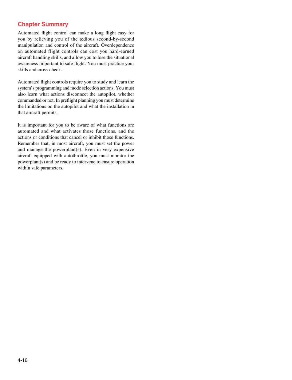 Advanced Avionics Handbook - Chapter 4: Automated Flight Control, Page 16