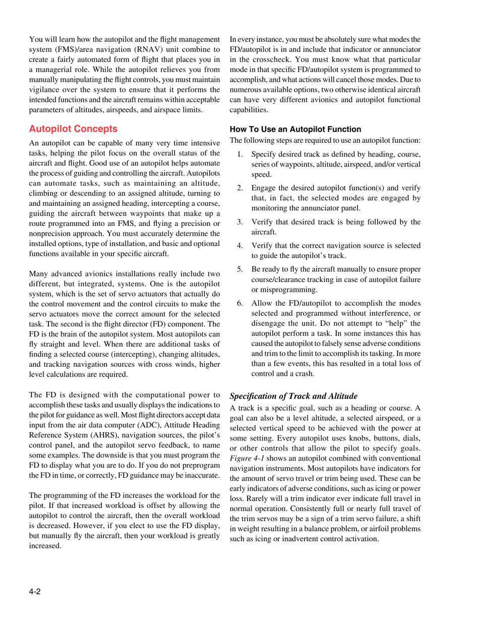 Advanced Avionics Handbook - Chapter 4: Automated Flight Control, Page 2