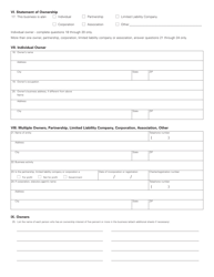Form HEA5134 Health Care Facility Initial License Application - Ohio, Page 3