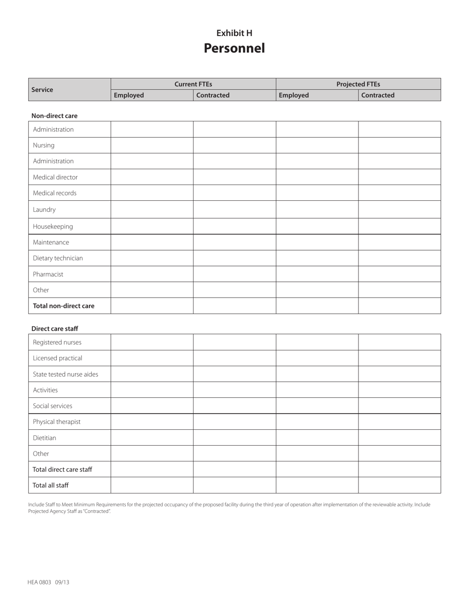 Form HEA0803 Application for Certificate of Need - Ohio, Page 32