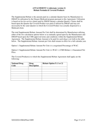 Supplemental Rebate Agreement - Oregon, Page 15