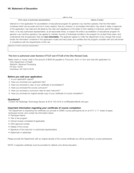 Form HEA5524 Application for Approval of a General X-Ray Machine Operator Educational Program - Ohio, Page 4