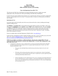 Document preview: Form HEA7713 Nurse Aide Registration Form (Facility) - Ohio