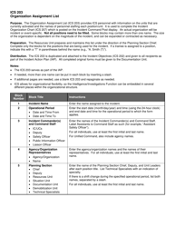 ICS Form 203 Organization Assignment List, Page 2