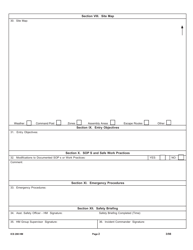ICS Form 208 HM Site Safety and Control Plan, Page 2