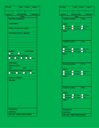 ICS Form 219-2 &quot;Crew/Team Card (Green)&quot;