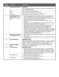ICS Form 209 Incident Status Summary, Page 8