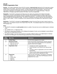 ICS Form 207 Incident Organization Chart, Page 2