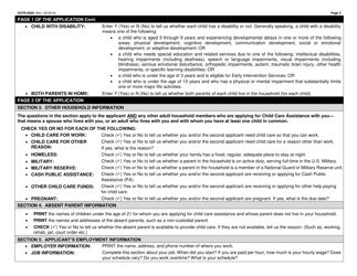 Instructions for Form OCFS-6025 Application for Child Care Assistance - New York, Page 3