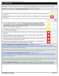 DD Form 3179 Problematic Sexual Behavior in Children and Youth (Psb-Cy) Non-clinical Referral Tool (Ncrt), Page 8