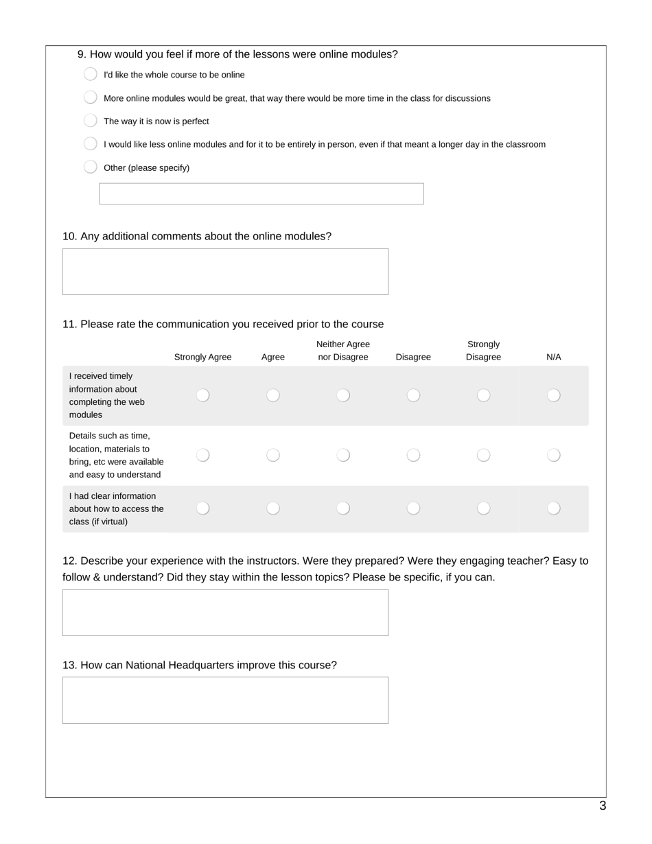 Training Leaders of Cadets Course Evaluation - Fill Out, Sign Online ...