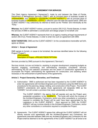 Agreement Between Client Agency and the Department of Management Services - Florida, Page 2