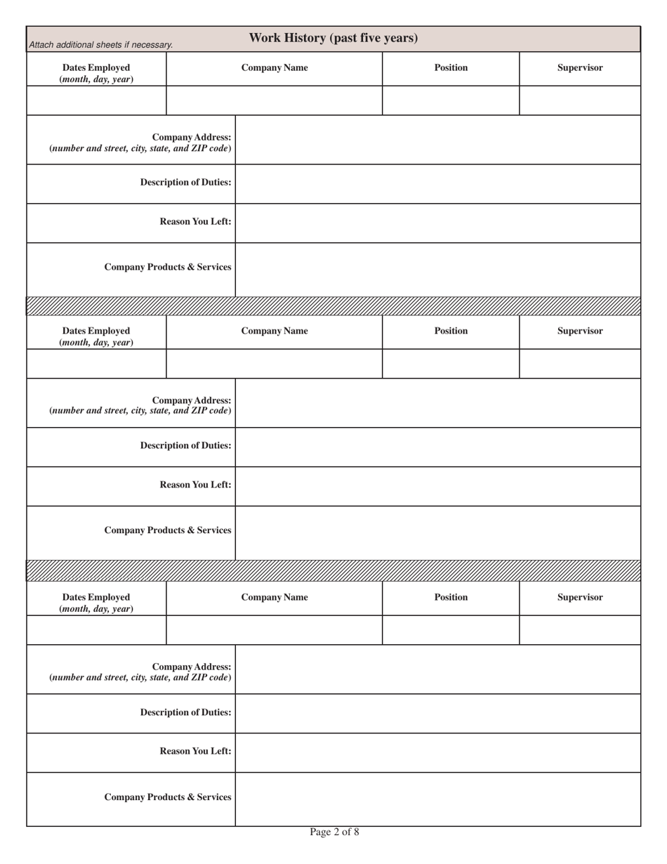State Form 53687 Indiana Junketeer Certificate of Registration Application - Indiana, Page 2