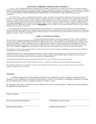 Form 101-COV Application Seeking Ttd Benefit and Expedited Hearing - Kentucky, Page 3