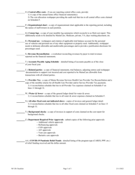 Mainecare Cost Report Checklist - Nursing Homes - Maine, Page 3