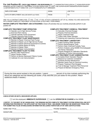 Form EQP3423 Application for Complete Treatment Certification - Michigan, Page 7