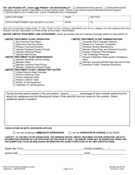 Form EQP3422A Application for Limited Treatment Certification - Michigan, Page 5