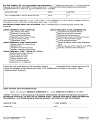 Form EQP3422A Application for Limited Treatment Certification - Michigan, Page 7