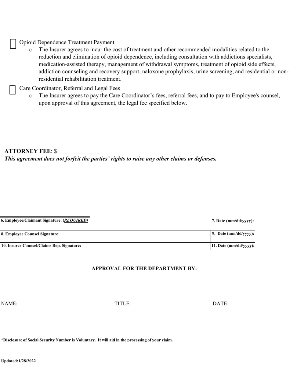Form 19A Section 19a Medical Mediation Agreement - Massachusetts, Page 3
