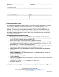 Peer Support Specialist Certification Training Application - Michigan, Page 11