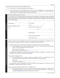 Form 5312 Affidavit of Affixation - Missouri, Page 2