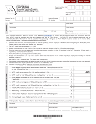 Document preview: Form MO-JTC Employers Withholding Form - New Jobs Training Program - Missouri