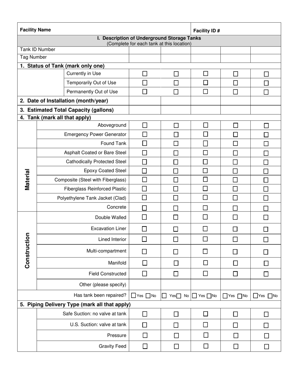 Notification of Underground Storage Tanks (Ust) - Montana, Page 3