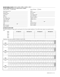 Form MODES-2699 Unemployment Tax Registration - Missouri, Page 3