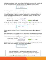 5-day Threshold Worksheet - Michigan, Page 3